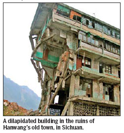 Ghostly ruins are reminder of life that is no longer