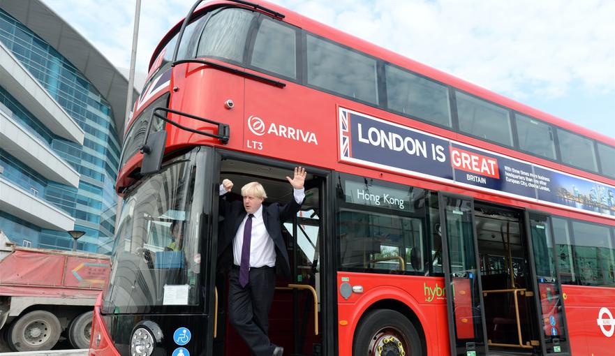 London mayor visits Hong Kong