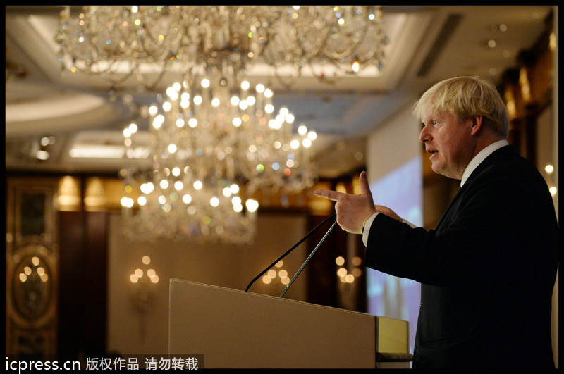 London mayor visits Hong Kong