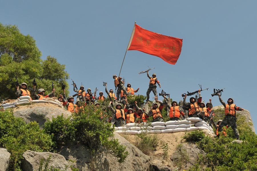 PLA's 'Hard-Boned No 6 Company'