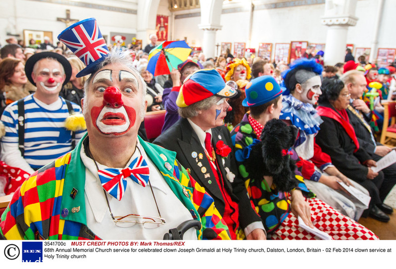 Clowns gather for Joseph Grimaldi celebration