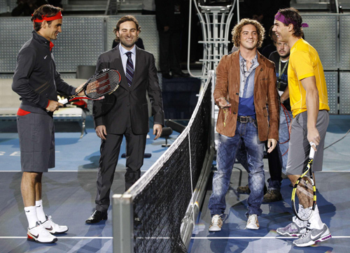 Spanish queen cheers as Nadal beats Federer