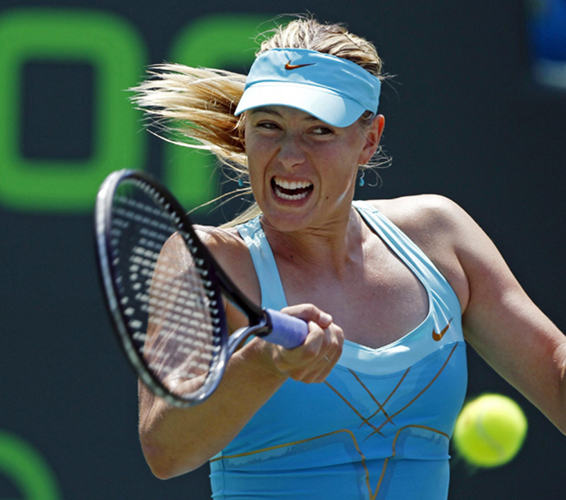 Sharapova reaches her first final in seven months