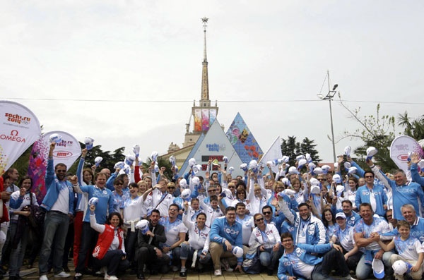 Russia starts 1,000-day countdown for Winter Olympics