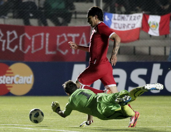 Uruguay rallies for 1-1 draw with Peru