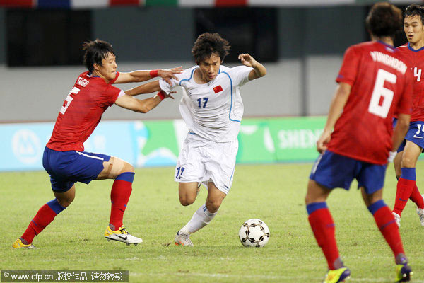 China reach last eight after scoreless stalemate