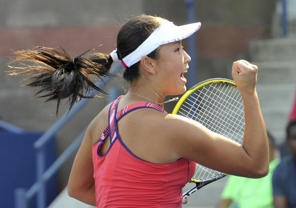 China's Peng Shuai reaches US Open last eight