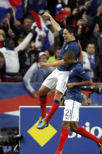 Nasri penalty earns France Euro 2012 berth