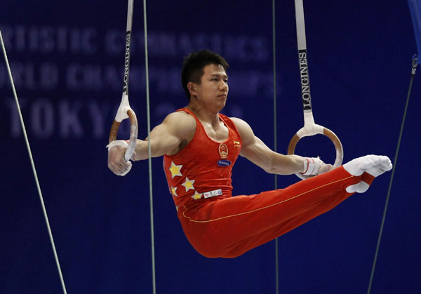 Chen wins rings title at gymnastics worlds