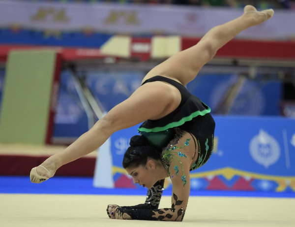 Gymnasts compete at Pan American Games