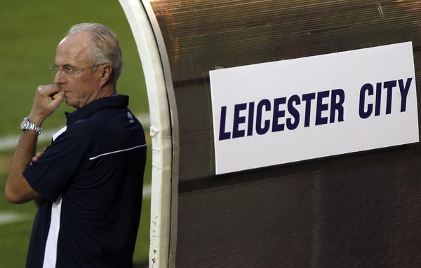 Former England boss Eriksson leaves Leicester