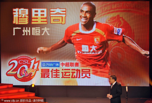 Muriqui sweeps Golden Boot, CSL Player of Year