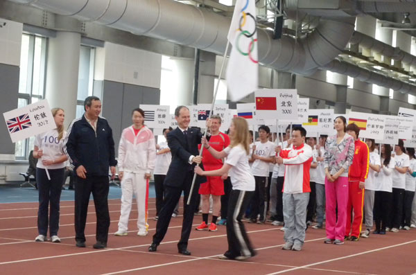 100m race marks 100 days to London Games