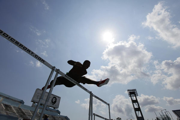 Athletes heat up for London Olympics