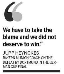 Bayern 'catastrophe' ahead of Chelsea showdown for Euro crown