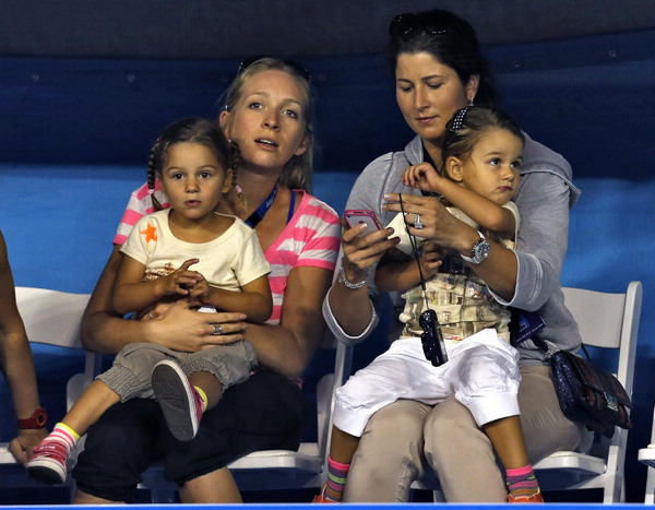 Kids Tennis Day brings fun before Melbourne title race