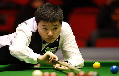 Ding eyes snooker worlds breakthrough