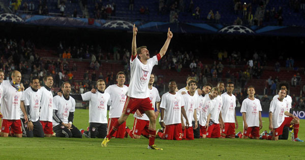 Bayern defeats Barca 3-0 in Camp Nou to reach final