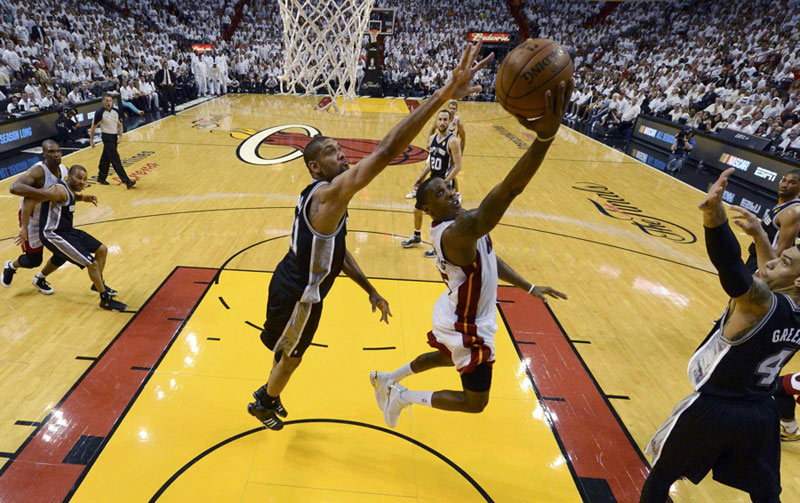 LeBron leads Heat to second straight title