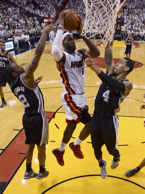 LeBron leads Heat to second straight title