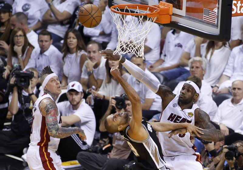 LeBron leads Heat to second straight title