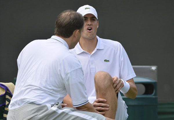 Upsets and injuries at 2013 Wimbledon