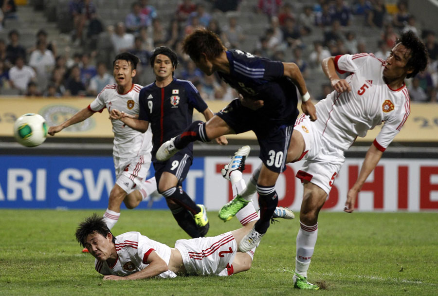 Holders China tie Japan 3-3 in East Asian Cup opener