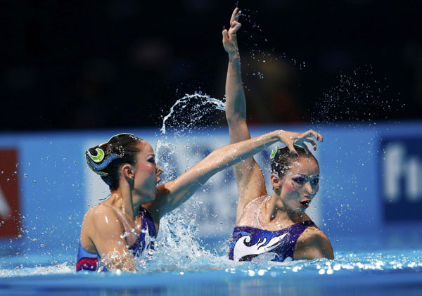 Russia wins another gold in synchro swimming