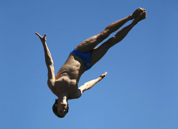 High diving starts at World Championships in Barcelona