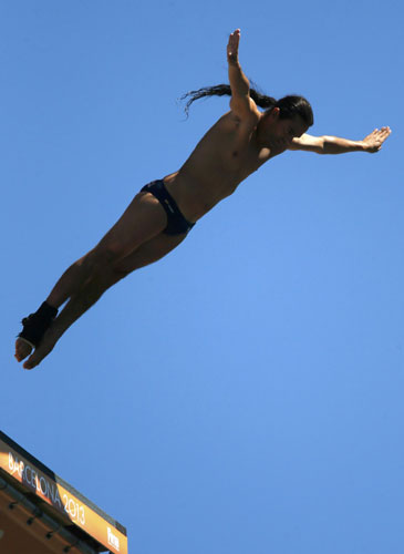 High diving starts at World Championships in Barcelona