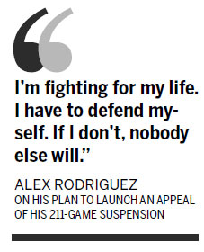 Record suspension for A-Rod