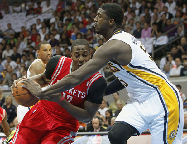 Rockets beats Pacers 116-96 in 1st game in Manila