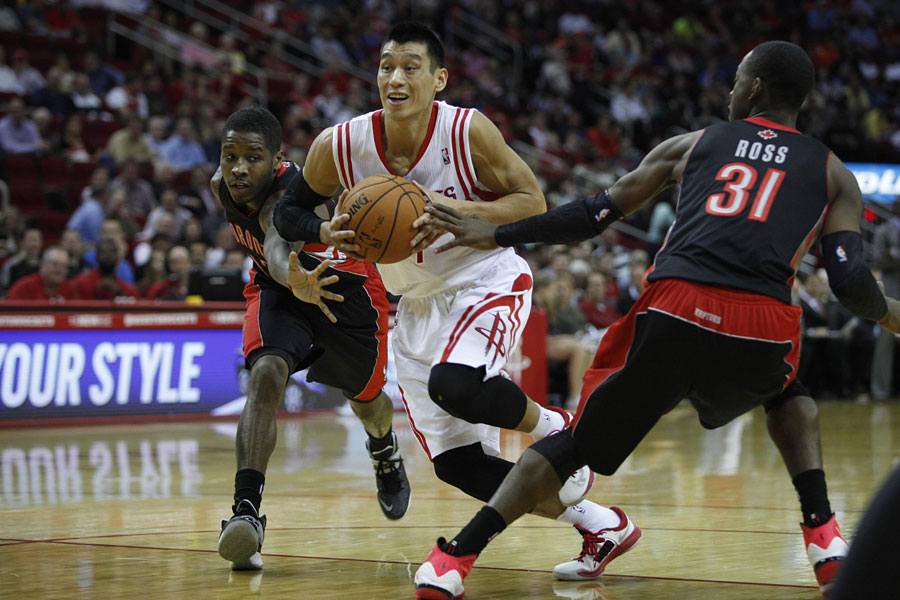 Lin leads Rockets to outlast Raptors in double overtime