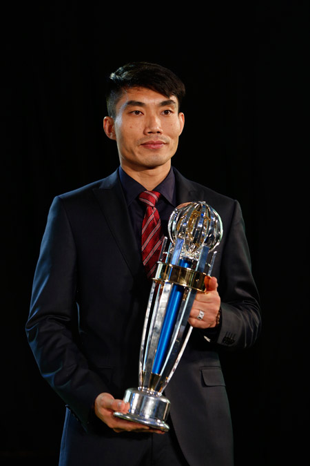 Zheng Zhi, Evergrande awarded the best by AFC