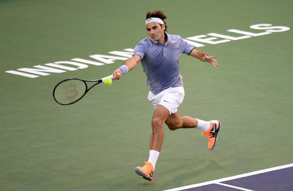 Federer advances as Wawrinka, Murray fall at Indian Wells