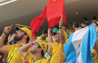 World Cup widows spread their wings