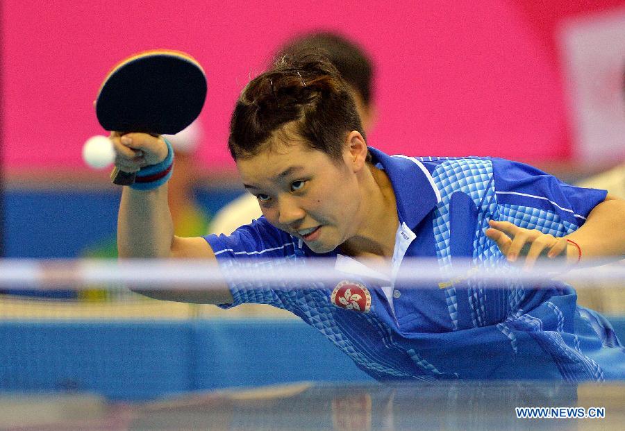 YOG: Mixed intl team semifinal of table tennis