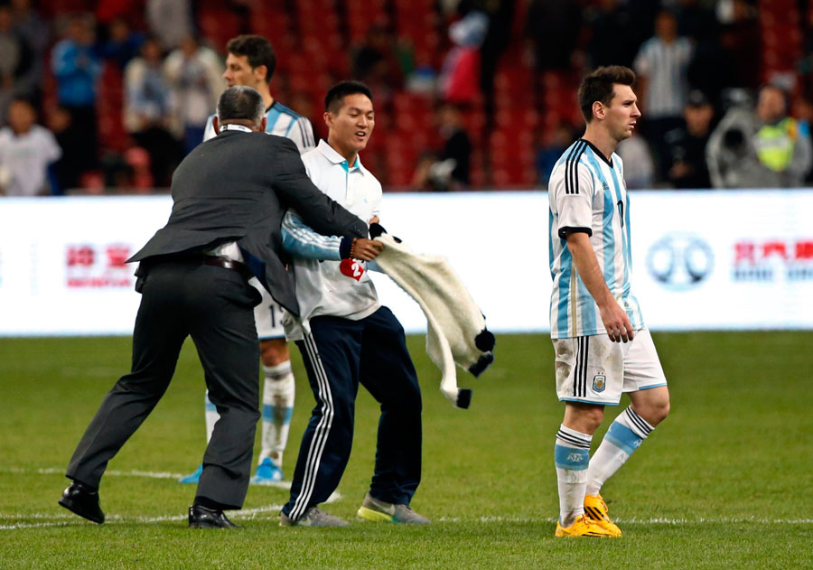 Brazil beats Argentina in intl friendly at Bird's Nest