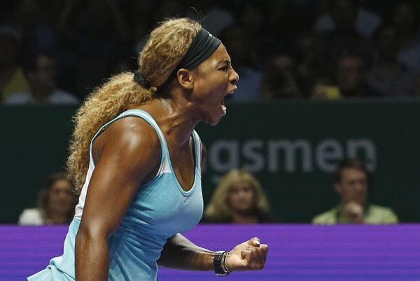 Williams beats Wozniacki to reach champs final