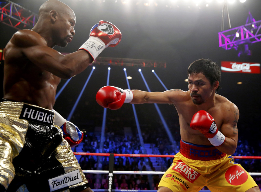 Mayweather beats Pacquiao by unanimous decision