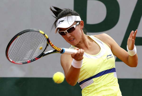 All four Chinese players stopped at French Open first round