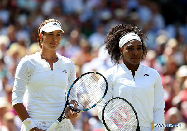 Serena Williams beats Muguruza to win sixth Wimbledon title