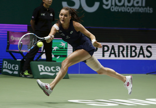 Radwanska masters art of finishing on a high note