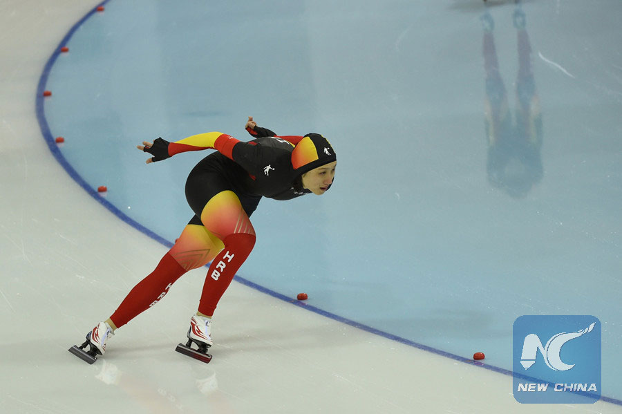 Olympic champion Zhang tries to stay fast and beautiful