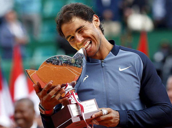 Nadal claims 9th Monte Carlo Masters title