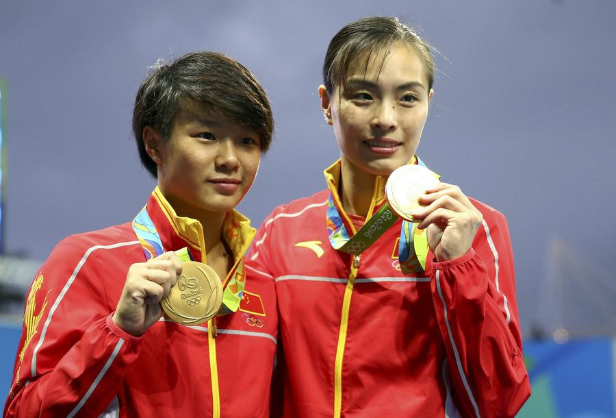 China wins first diving gold of Rio Games