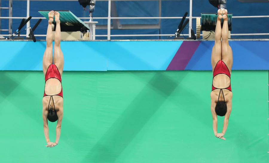 China wins first diving gold of Rio Games