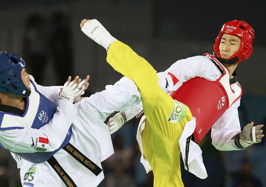 Zhao Shuai wins China's first gold medal in men's taekwondo