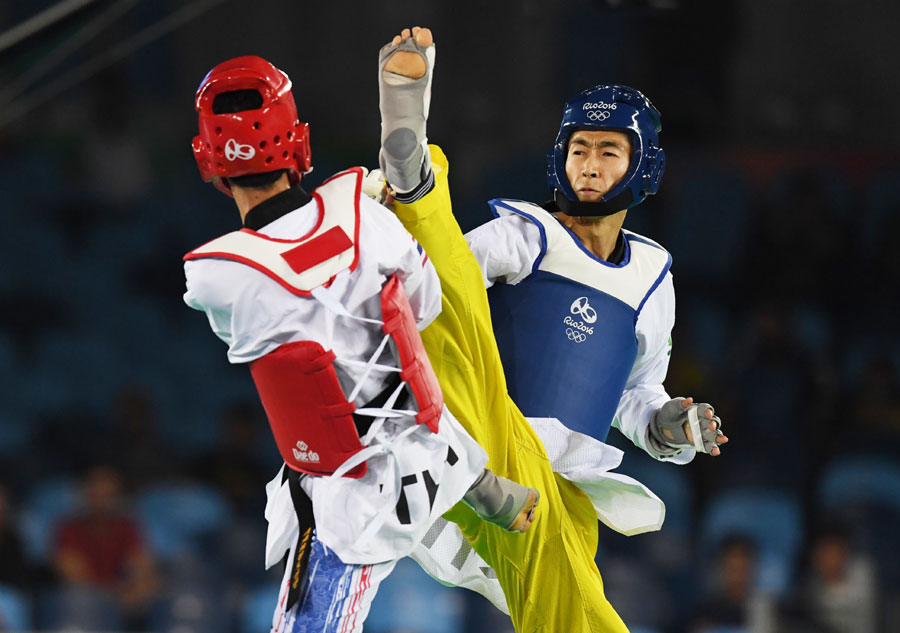 Zhao Shuai wins China's first gold medal in men's taekwondo