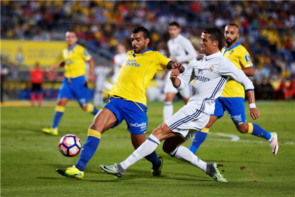 Ronaldo not happy after Spanish Liga's match-day 6